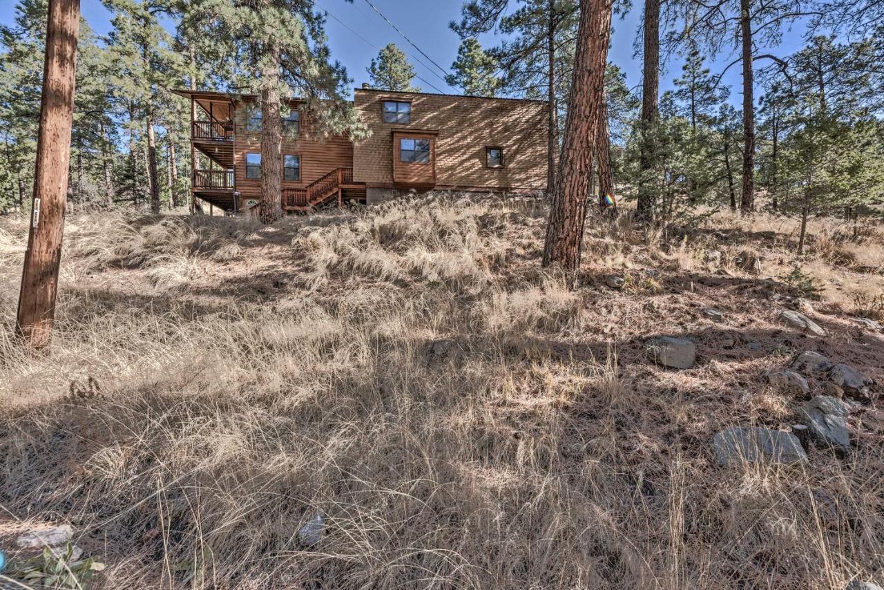 Family-Friendly Ruidoso Cabin - Ski, Hike And Fish! Bagian luar foto