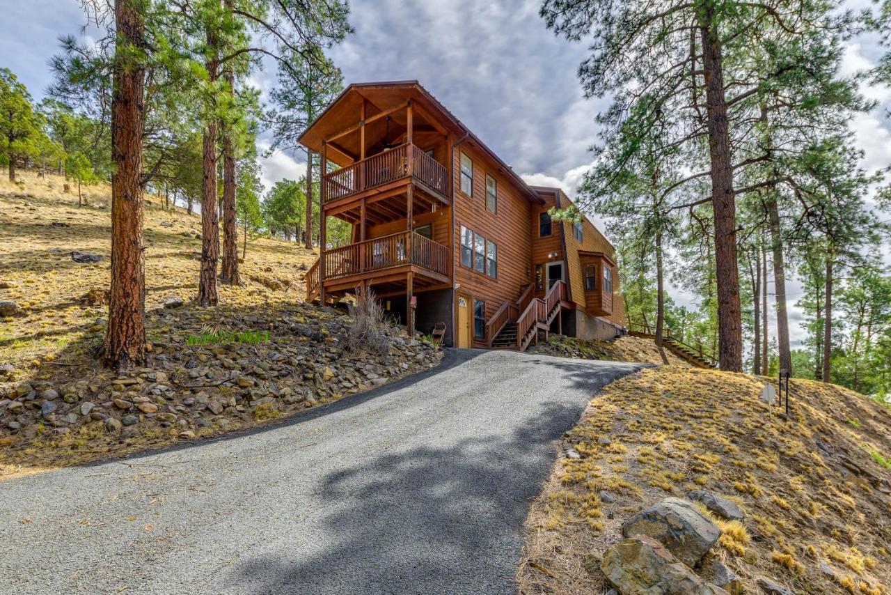 Family-Friendly Ruidoso Cabin - Ski, Hike And Fish! Bagian luar foto