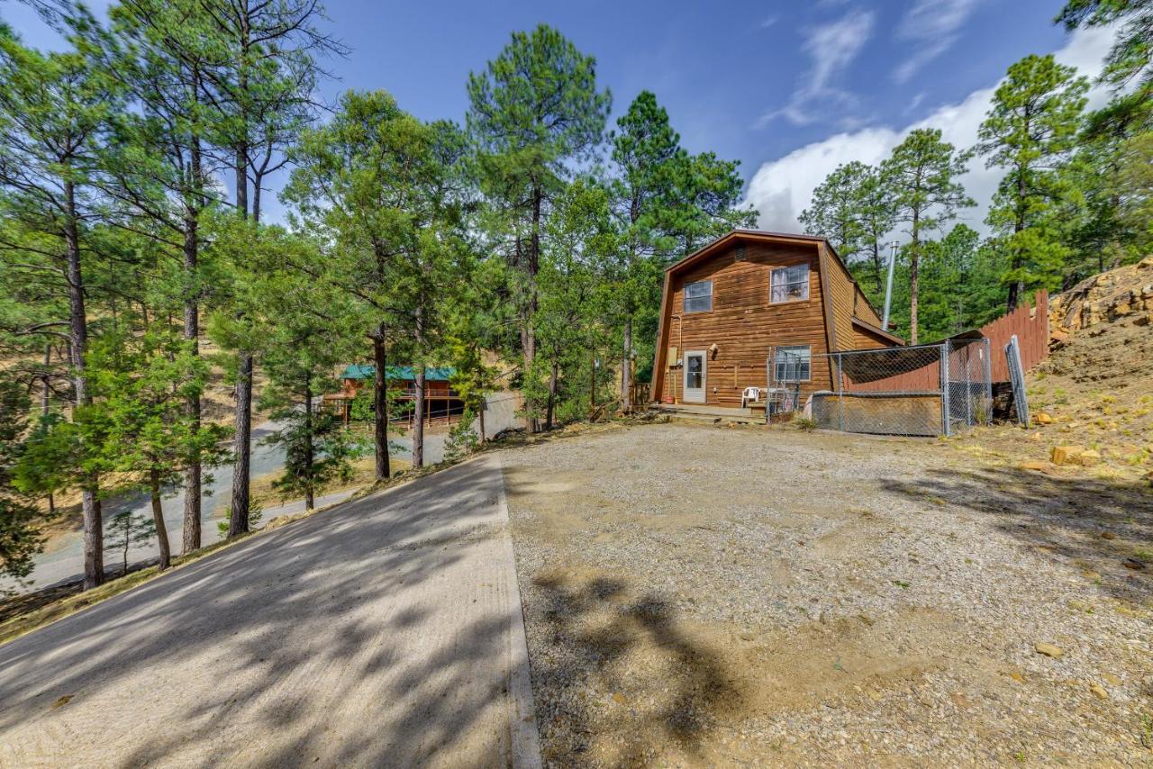 Family-Friendly Ruidoso Cabin - Ski, Hike And Fish! Bagian luar foto